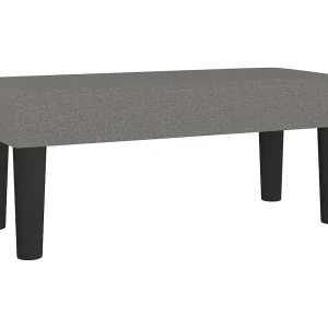 Bankje 70x30x30 cm stof donkergrijs Bankje 70x30x30 cm stof donkergrijs