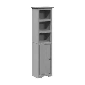 Badkamerkast BODO 44x30x160 cm grijs