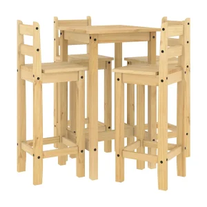 5-delige Barset massief grenenhout 5-delige Barset massief grenenhout