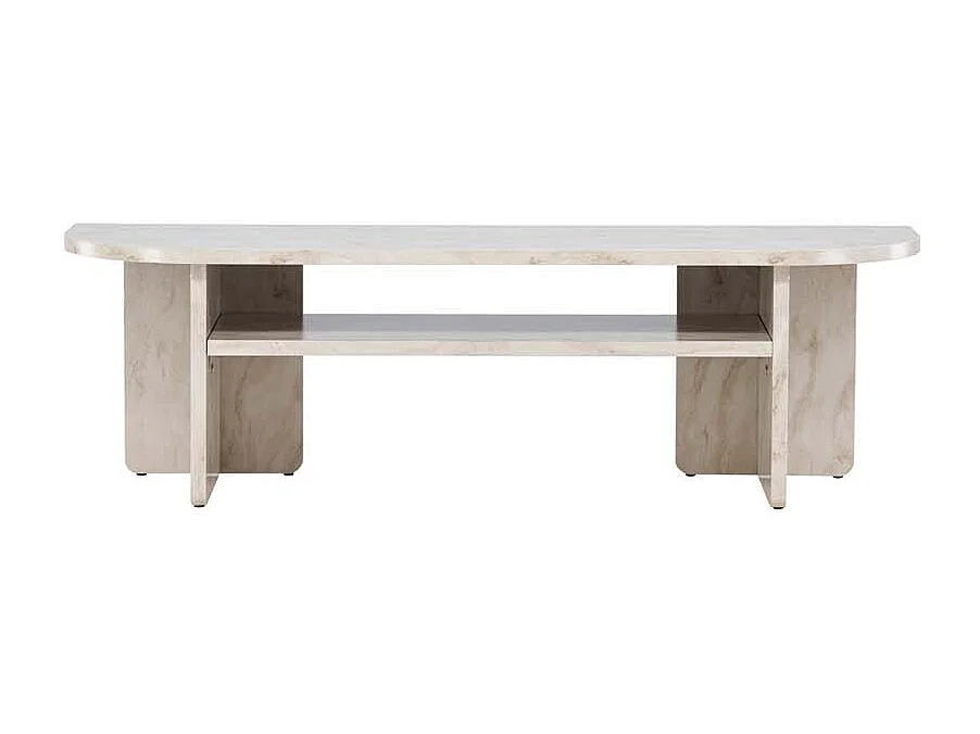 Ålesund TV-meubel 1 plank beige.