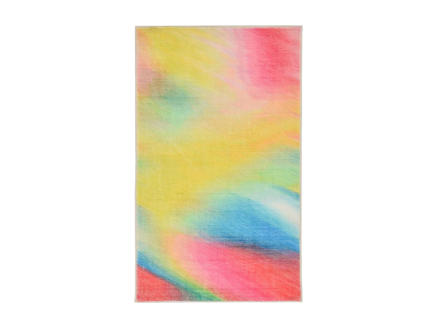 Badmat bedrukt met zachte pool 50x60 cm veelkleurig Ariella