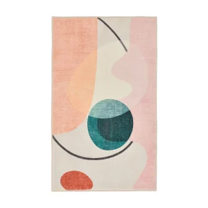 Badmat bedrukt met zachte pool 50×60 cm veelkleurig Ariella Badmat bedrukt met zachte pool 50×60 cm veelkleurig Ariella