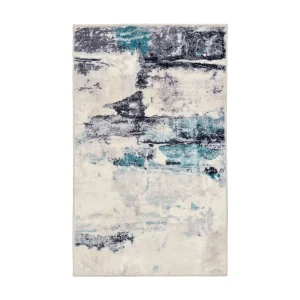Badmat bedrukt met zachte pool 50×60 cm turquoise multi Ariella Badmat bedrukt met zachte pool 50×60 cm turquoise multi Ariella