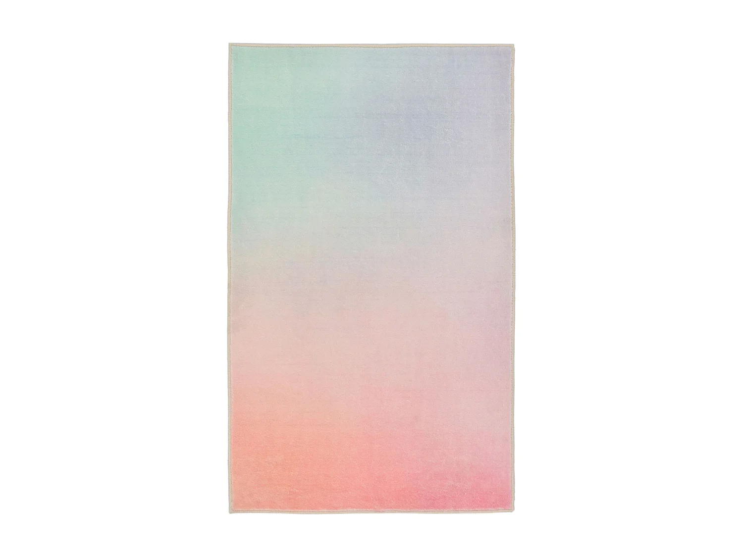 Badmat bedrukt met zachte pool 70x120 cm multi pastell Ariella