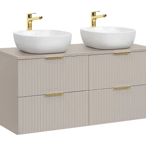 Adriel Cachemire 120cm dubbele wastafel Adriel Cachemire 120cm dubbele wastafel