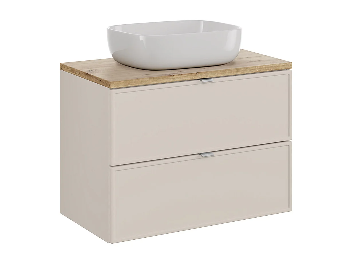 Alba Cachemire 80cm enkele wastafel
