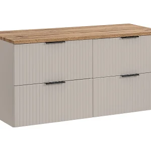 Adriel 120cm badmeubel Cachemire en Hout Adriel 120cm badmeubel Cachemire en Hout