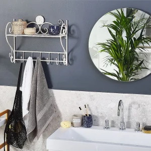 Wandplank OSORNO Metaal Wit