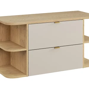 Azel kasjmier en hout 100cm badmeubel
