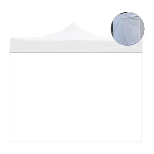 3x2m witte waterdichte zijbekleding, vervanging voor Market-Pro opvouwbare partytent 3x2m witte waterdichte zijbekleding, vervanging voor Market-Pro opvouwbare partytent