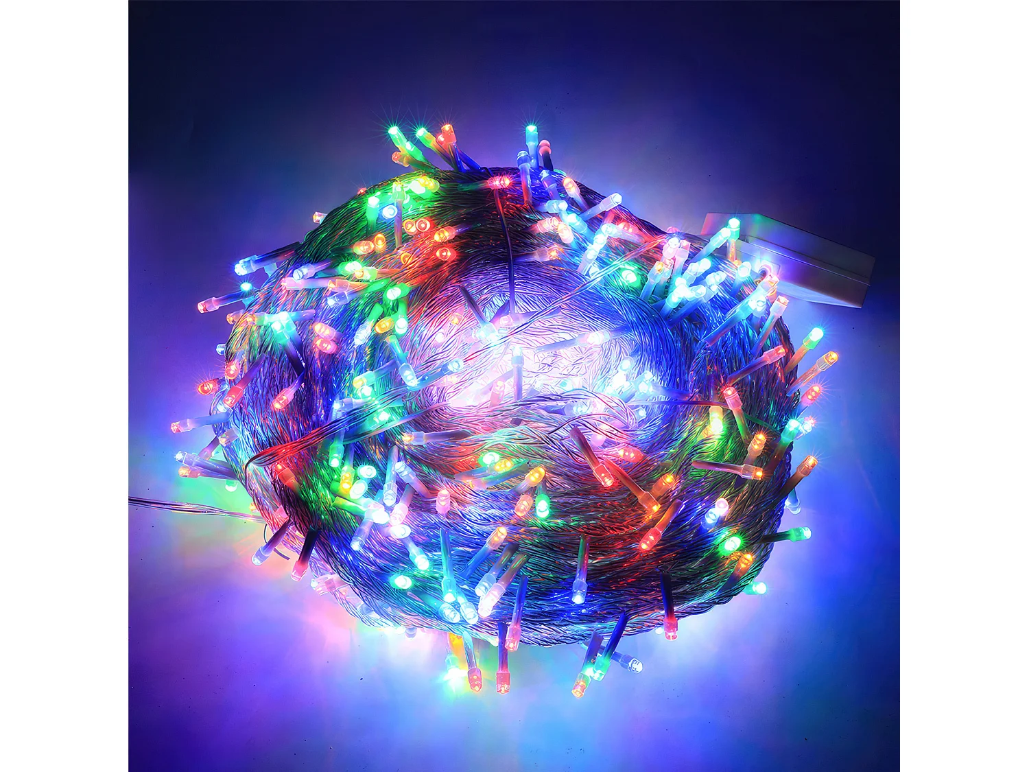 100M 600 LED-lichtsnoer – Carnaval Bruiloft Buiten Binnen Tuinverlichting – Multicolor