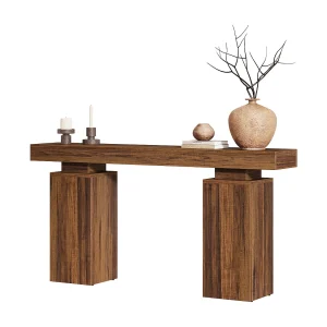 160 cm haltafel voor de woonkamer, moderne lange bijzettafel voor achter de bank 160 cm haltafel voor de woonkamer, moderne lange bijzettafel voor achter de bank