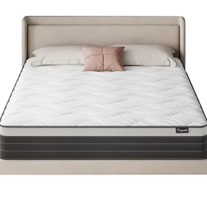 120×200 cm matras, 26 cm dik, hybride gel-traagschuim, onafhankelijke pocketveren, 7-zone comfort, meerlaags, Oeko-Tex gecertificeerd 120×200 cm matras, 26 cm dik, hybride gel-traagschuim, onafhankelijke pocketveren, 7-zone comfort, meerlaags, Oeko-Tex gecertificeerd