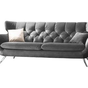 Bank – Grijs Fluweel – CHARME Bank – Grijs Fluweel – CHARME