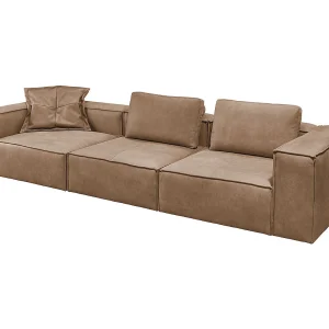 Bank – Taupe Leer – CARMO Bank – Taupe Leer – CARMO