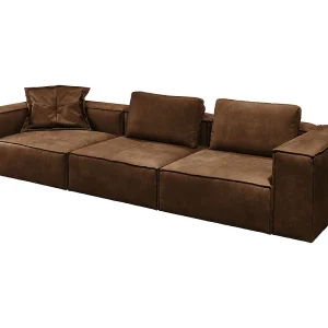 Bank – Bruin Leer – CARMO