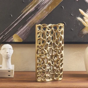 Decovaas SANCHI Metaal 33 cm Goud