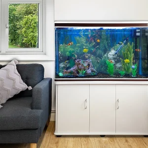Aquarium & Meubel set 300L – 120x70x39 cm – Wit