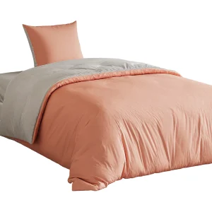 3-delige beddenset, bestaande uit 2 kussenslopen (80 x 80 cm), 1 hoeslaken (160 x 200 cm) en 1 dekbedovertrek (155 x 220 cm), wit + roze, polyester 3-delige beddenset, bestaande uit 2 kussenslopen (80 x 80 cm), 1 hoeslaken (160 x 200 cm) en 1 dekbedovertrek (155 x 220 cm), wit + roze, polyester