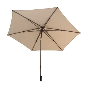 4 Seasons Azzurro stokparasol Ø300 cm beach solefin – Wenge frame 4 Seasons Azzurro stokparasol Ø300 cm beach solefin – Wenge frame