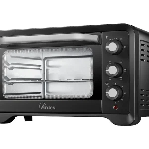 Ardes AR6222PB Elektrische Oven met Timer en Ventilator, 6 Kookfuncties, 1380W, Zwart Ardes AR6222PB Elektrische Oven met Timer en Ventilator, 6 Kookfuncties, 1380W, Zwart