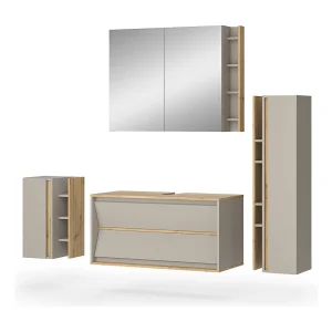 Badmöbel-Set cashmere 100x45x50 edelin Badmöbel-Set cashmere 100x45x50 edelin