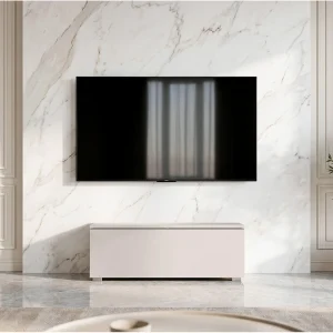 AX LIVING Barvo 100 cm TV-meubel Lowboard Beige Kasjmier Staand AX LIVING Barvo 100 cm TV-meubel Lowboard Beige Kasjmier Staand
