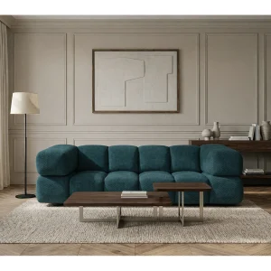 3-zitsbank, gestructureerde premiumstof Sonic, Azuurblauw, Averro 3-zitsbank, gestructureerde premiumstof Sonic, Azuurblauw, Averro