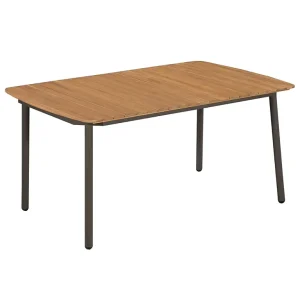 Baldwin  7-delige Tuinset poly rattan zwart