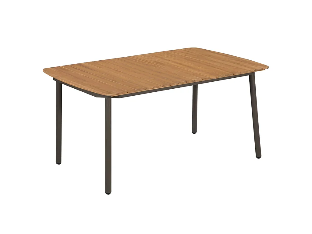 Baldwin 7-delige Tuinset poly rattan zwart