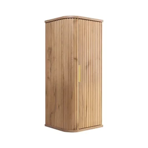 Badkamerkast, Craft eiken, gouden handgreep, 79 x 35,5 x 31,5 cm Badkamerkast, Craft eiken, gouden handgreep, 79 x 35,5 x 31,5 cm