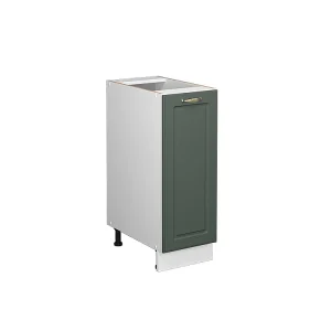 Apotheekkast groen-goud landhuis 30×51.6×82 fame-line