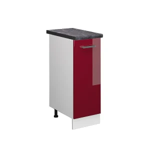 Apotheekkast rode hoogglans 30x60x81.6 r-line