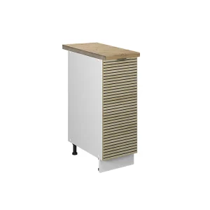Apotheekkast eiken paneel 30x60x82 fame-line