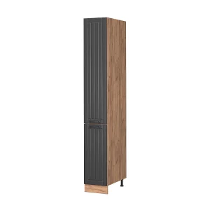 Apotheekkast donkergrijs 30x58x206.8 fame-line Apotheekkast donkergrijs 30x58x206.8 fame-line