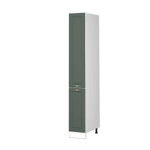 Apotheekkast groen-goud landhuis 30x58x206.8 fame-line
