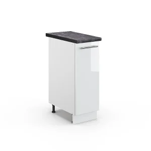 Apotheekkast wit hoogglans 30x60x82 fame-line