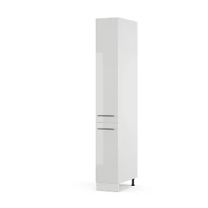 Apotheekkast wit hoogglans 30x58x206.8 fame-line Apotheekkast wit hoogglans 30x58x206.8 fame-line