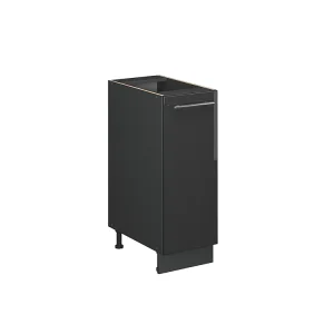Apotheekkast antraciet hoogglans 30x60x82 fame-line