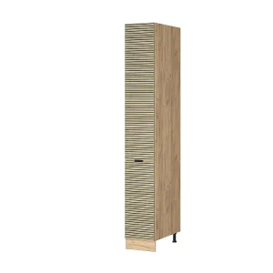 Apotheekkast eiken paneel 30x58x206.8 fame-line
