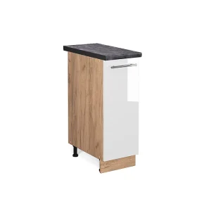 Apotheekkast wit hoogglans 30x60x82 fame-line