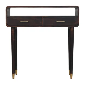 Artisan Furniture Massief hout Apollo Loop-consolebureau Artisan Furniture Massief hout Apollo Loop-consolebureau