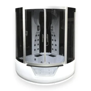 Baignoire-Douche hydromassagehoek 150 x 150 cm – Narciso Baignoire-Douche hydromassagehoek 150 x 150 cm – Narciso