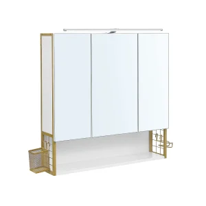 Badkamerkast 70x16x70 cm goud Badkamerkast 70x16x70 cm goud