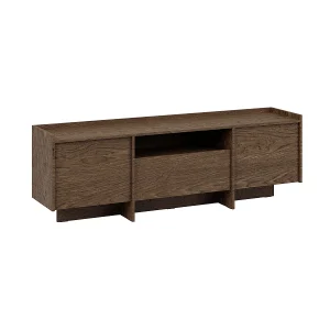 2-deurs TV-meubel 175 cm Japandi Donker hout 2-deurs TV-meubel 175 cm Japandi Donker hout