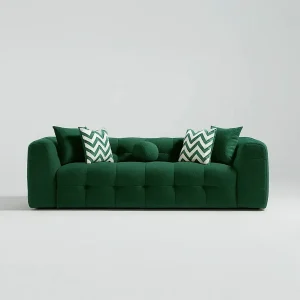 Bank LUNA Vert Cèdre Satiné