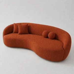 Bank ZARA Demi-Lune Terracotta 250cm Bank ZARA Demi-Lune Terracotta 250cm