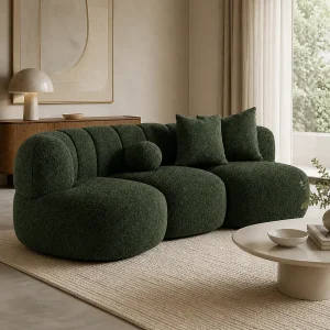 Bank DESIRE Kleur Vert Cèdre Bank DESIRE Kleur Vert Cèdre