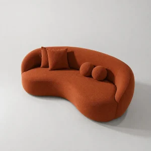 Bank ZARA Demi-Lune Terracotta 200cm Bank ZARA Demi-Lune Terracotta 200cm