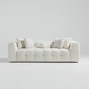 Bank LUNA Kleur Écru Mousse